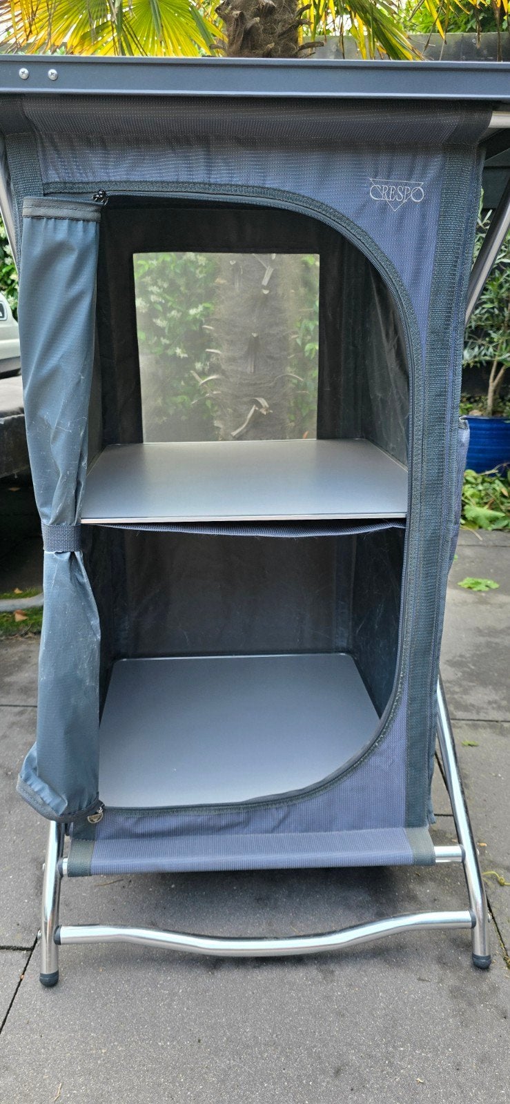 Crespo campingkast opvouwbaar - 98x57x65 cm, Ophalen, Gebruikt