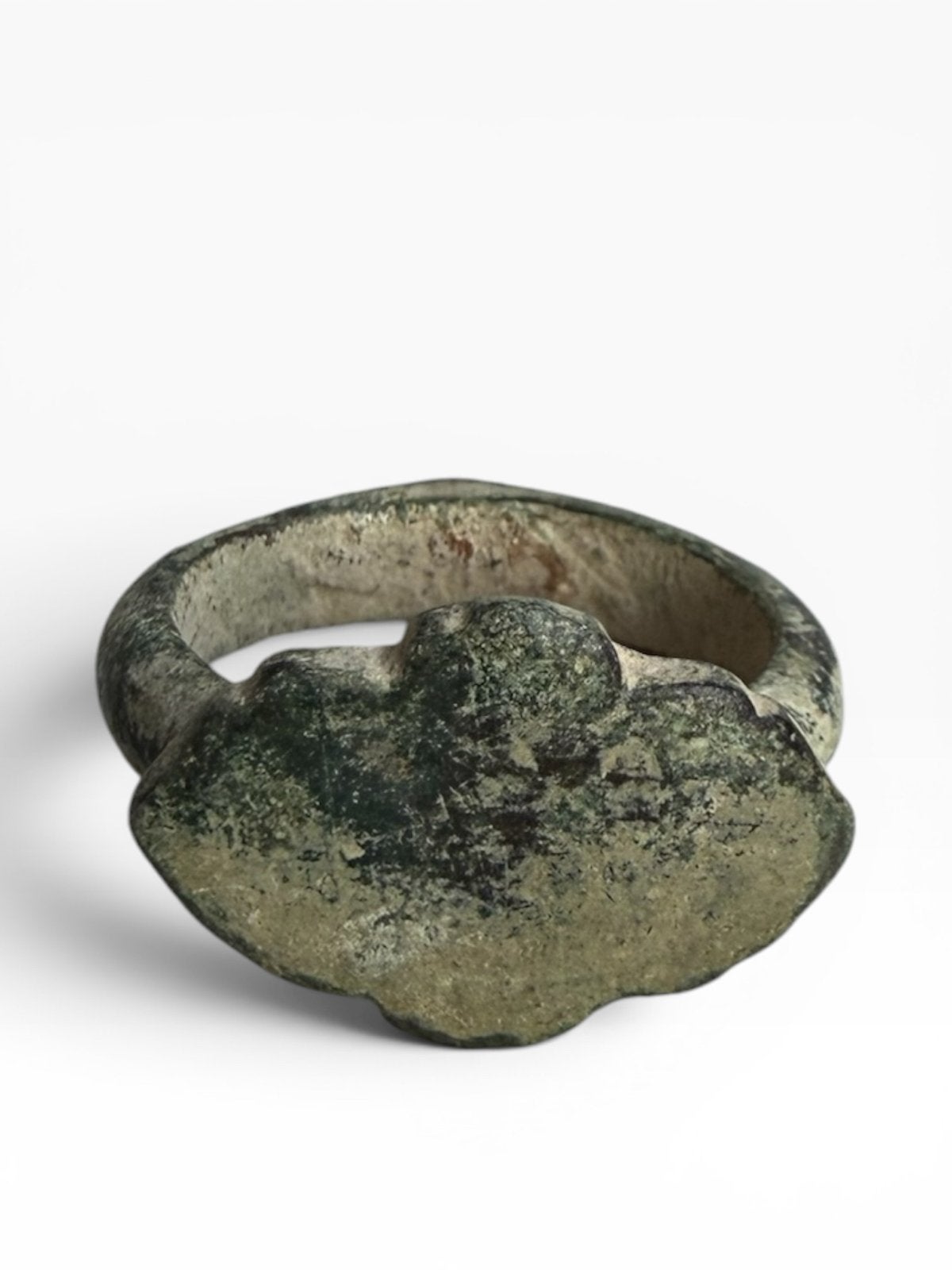 Antieke bronzen ring - Bodemvondst, Ophalen of Verzenden