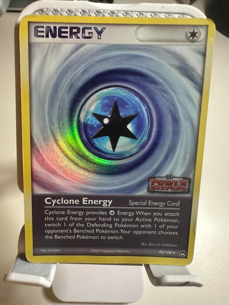 Cylone energy power keepers stamped, Ophalen of Verzenden, Zo goed als nieuw