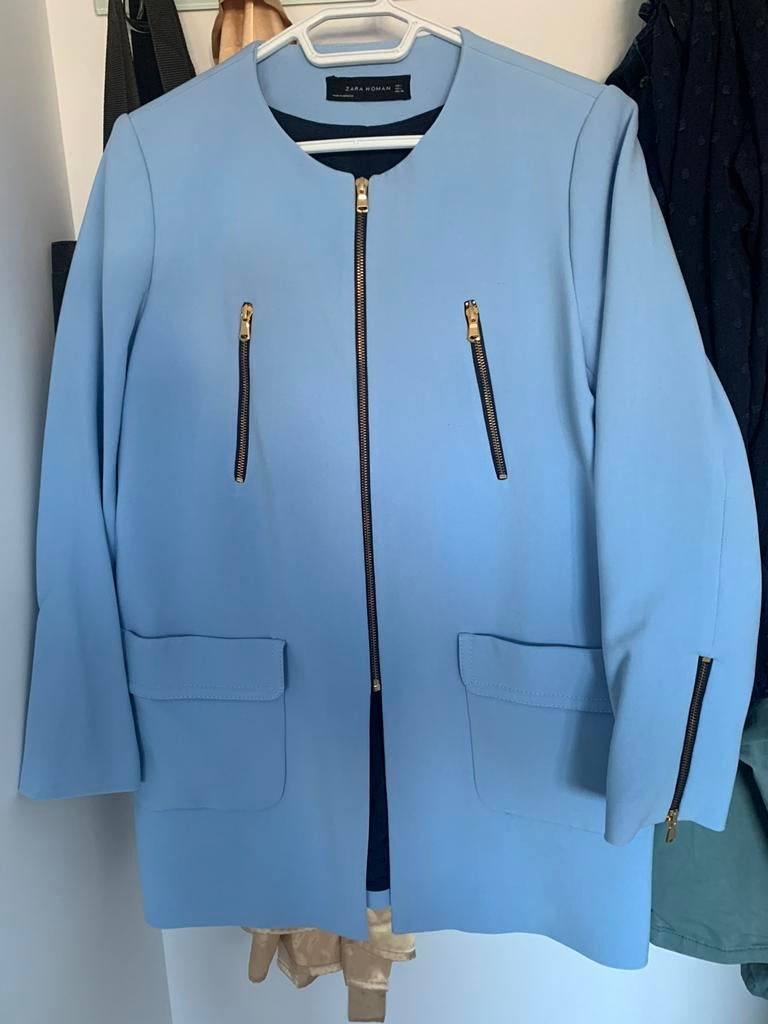 Zara baby blauw jas mantel colbert nieuw tuusen jas, Ophalen of Verzenden, Nieuw, Blauw