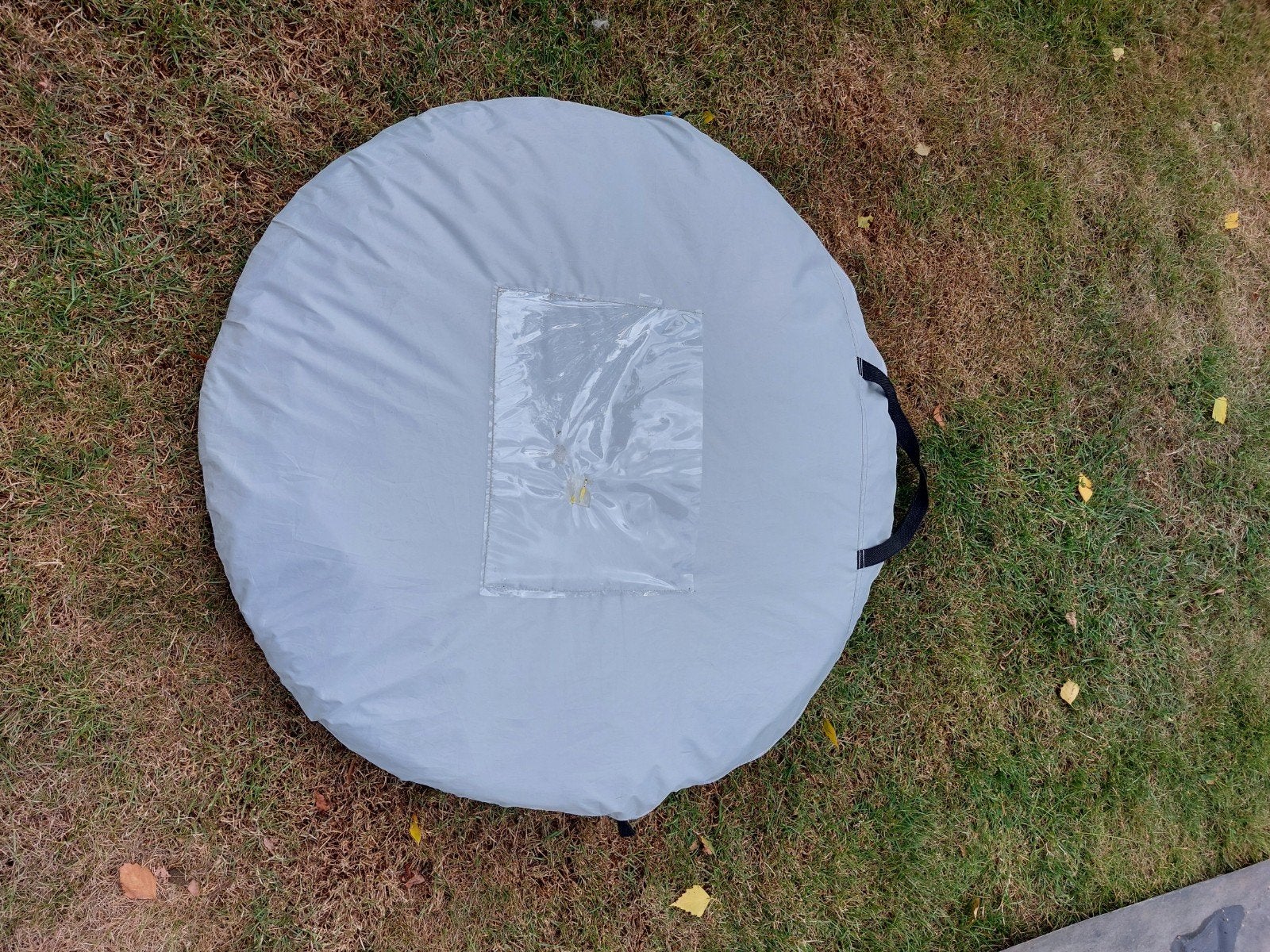 Popup tent, Ophalen, Gebruikt