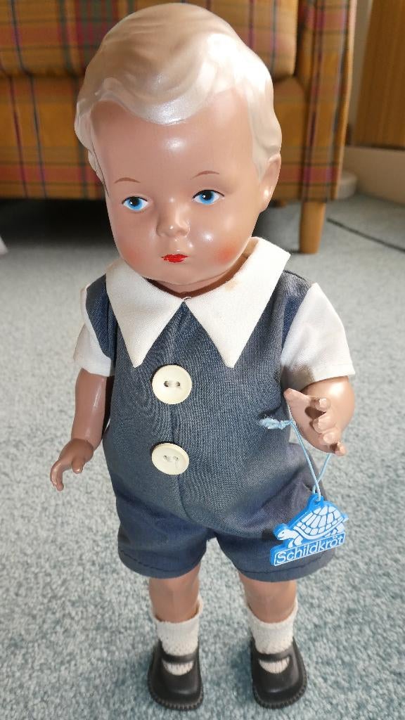 Pop Schildkrot, Verzamelen, Poppen, Verzenden, Zo goed als nieuw, Pop