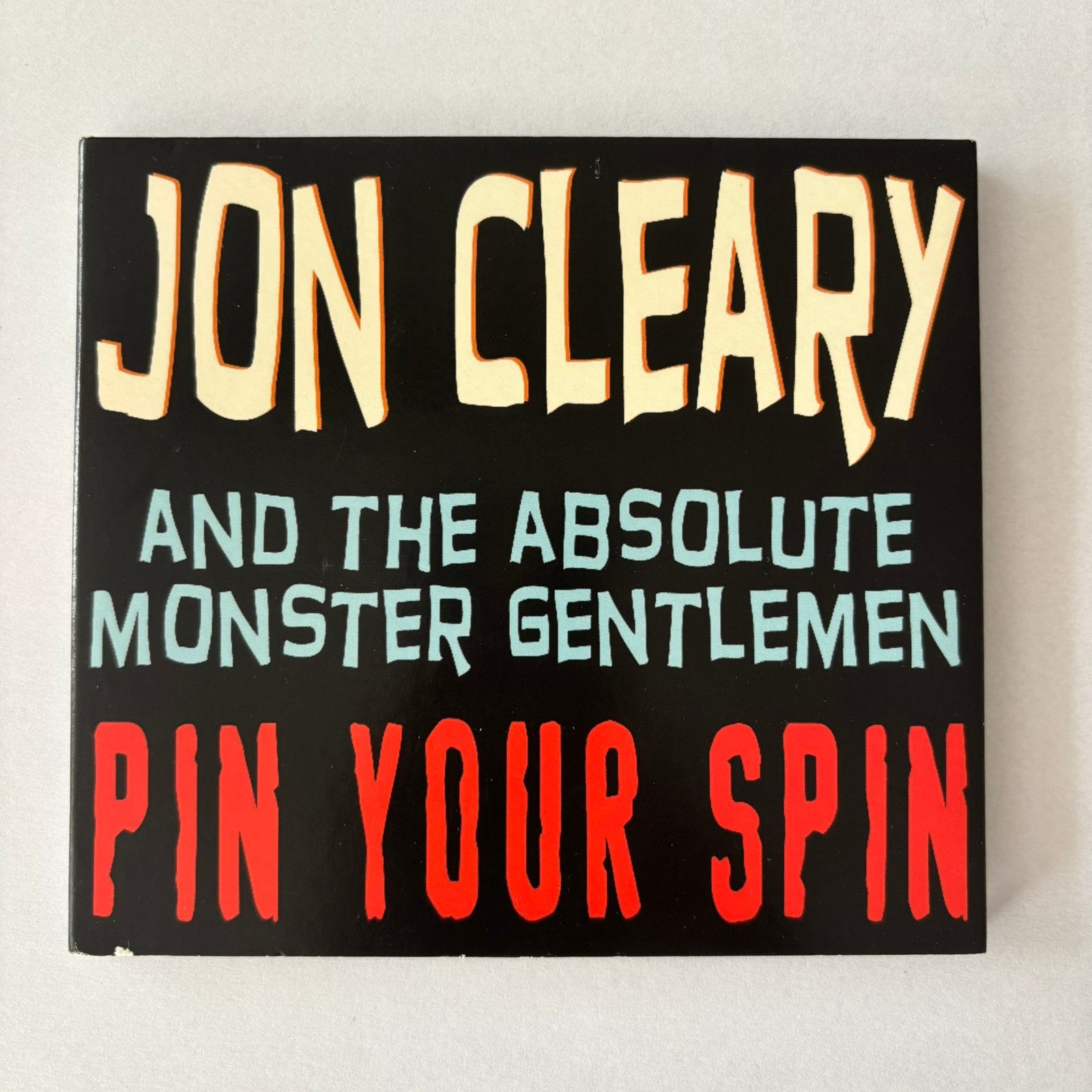 Cd - Jon cleary Pin your spin gesigneerd -10, Verzenden, Gesigneerd