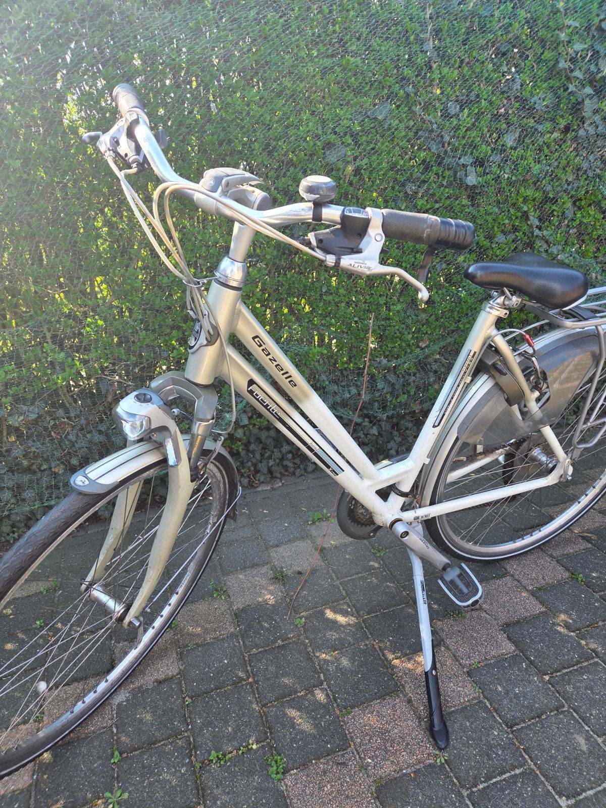 Gazelle Fuente- Damesfiets  met 3 versnelingen Schimano Deor, Velgrem, Versnellingen, Ophalen of Verzenden, Gazelle