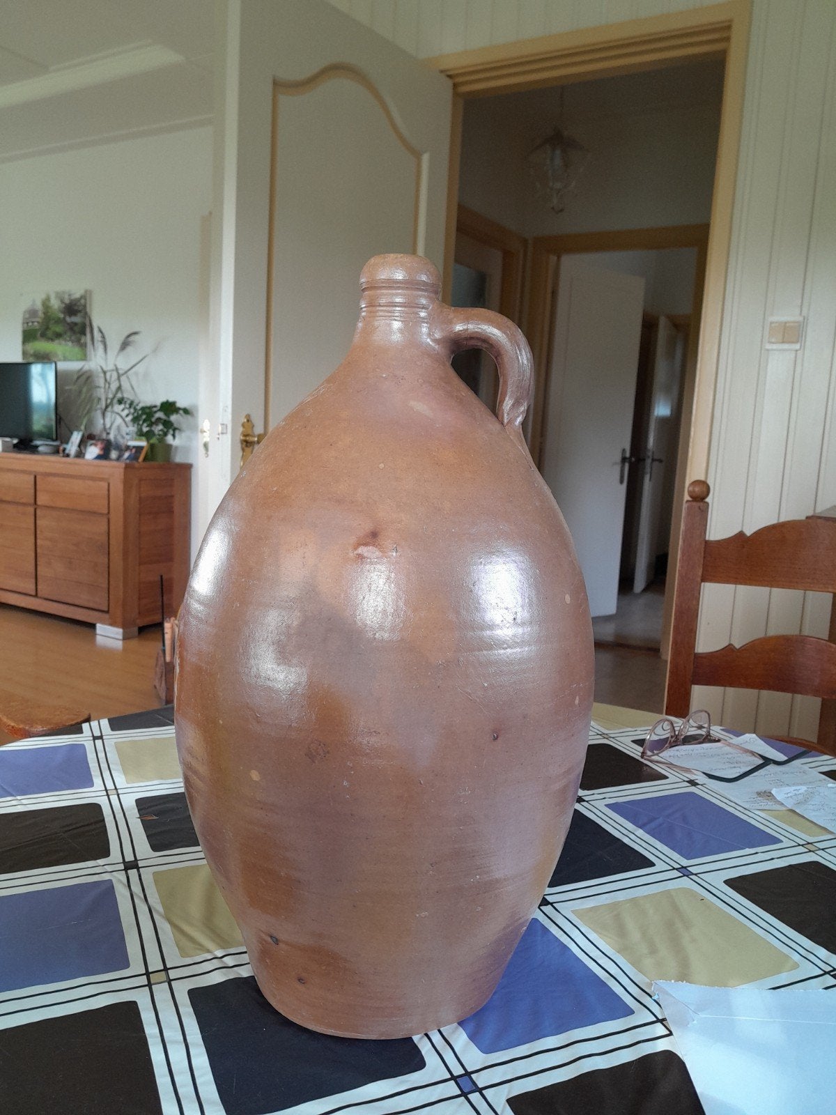 Antieke Aardenwerk Kruik, Ophalen