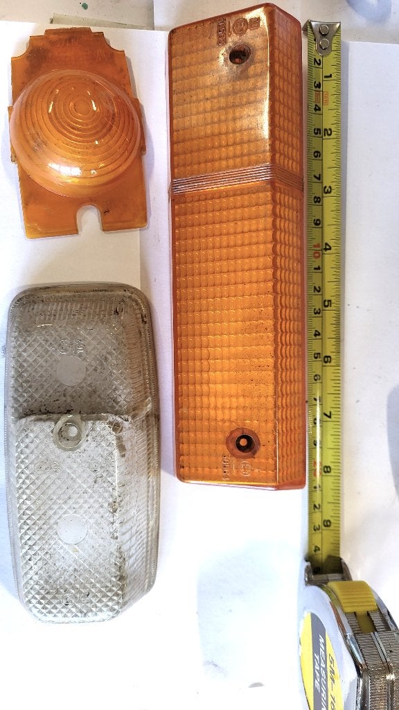 lens kappen en lampen France auto´s jaren 60/80 Verlichting, Ophalen of Verzenden, Gebruikt, Peugeot