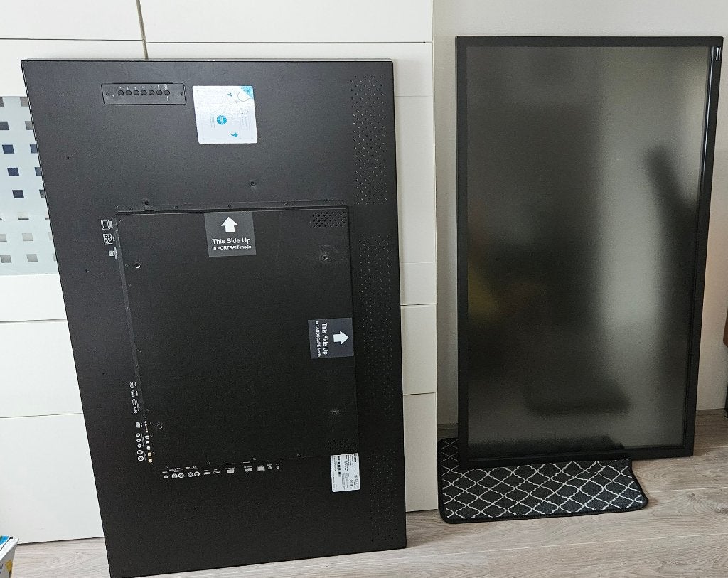2 x 55 inch beeldscherm Iiyama Prolite TH5565MIS-B1AG, Ophalen, Gebruikt, Touchscreen, Full HD