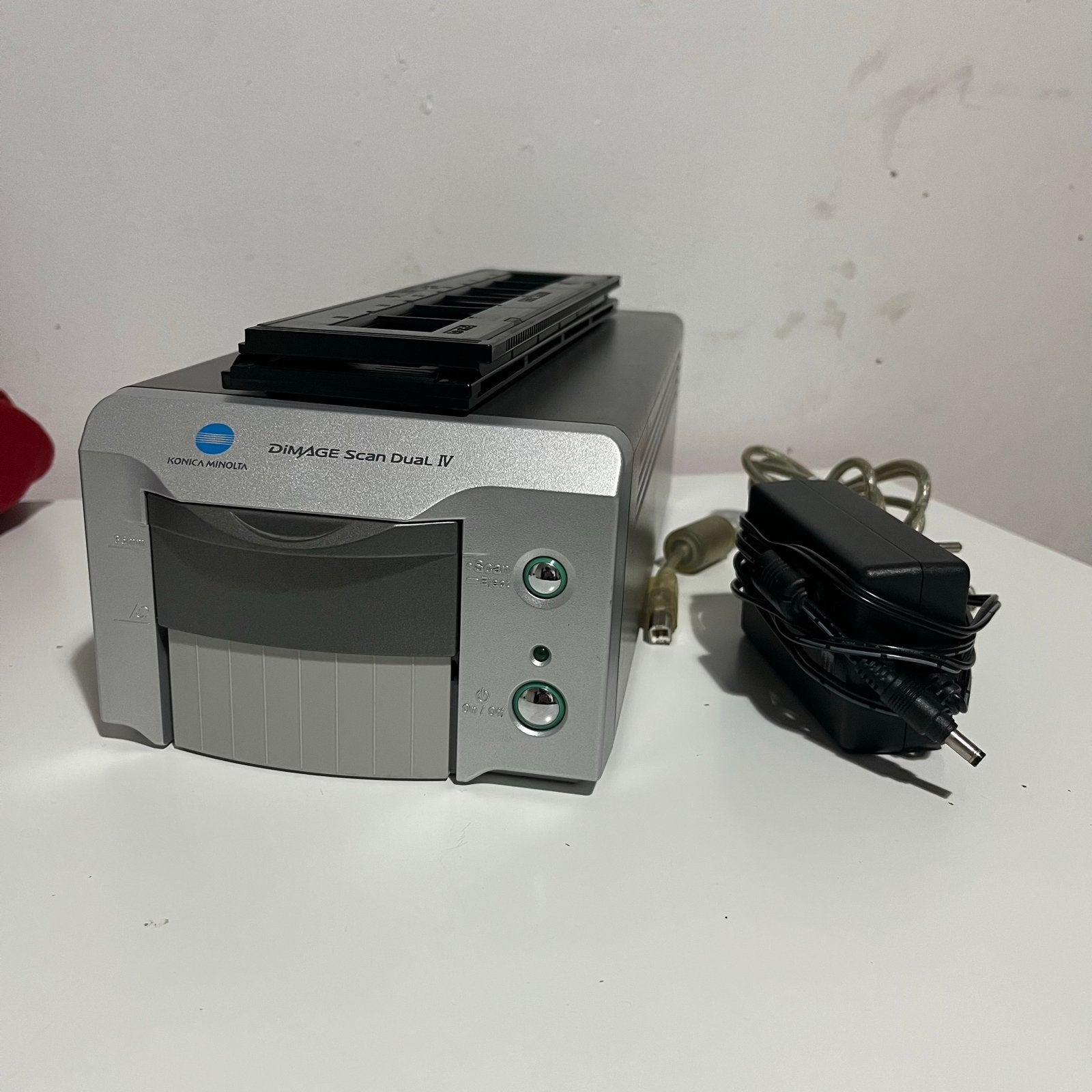 Konica Minolta DiMAGE Scan Dual IV Filmscanner Compleet, Ophalen, Niet werkend