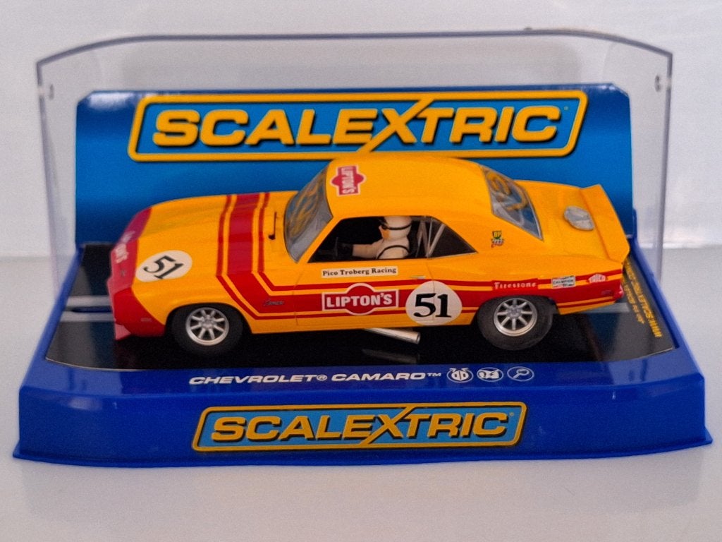 Scalextric Chevrolet Camaro Pico Troberg Racing C3314, Overige merken, Nieuw, Scalextric, Ophalen of Verzenden