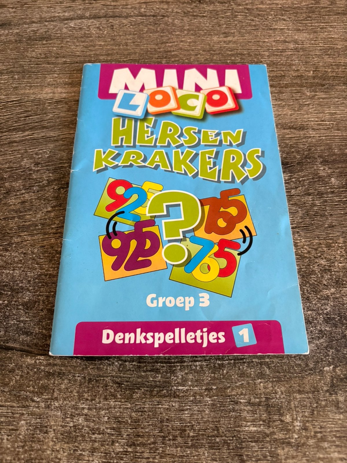 Mini Loco boekje groep 3, hersenkrakers, denkspelletjes 1, Ophalen of Verzenden, Gebruikt