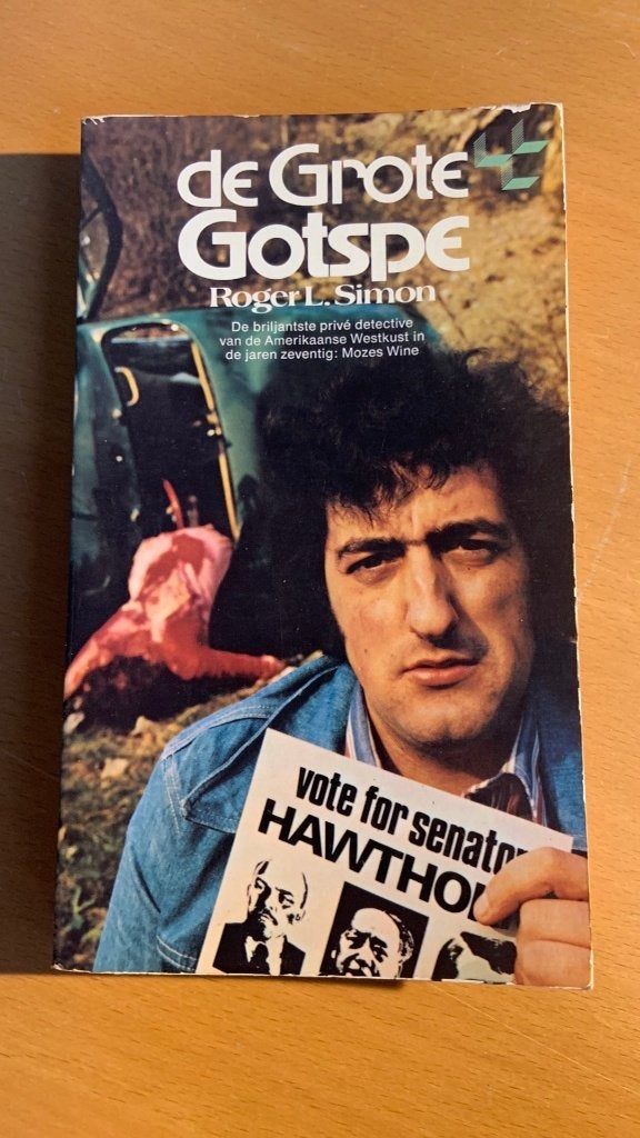De grote gotspe - Roger L. Simon, Ophalen of Verzenden, Zo goed als nieuw