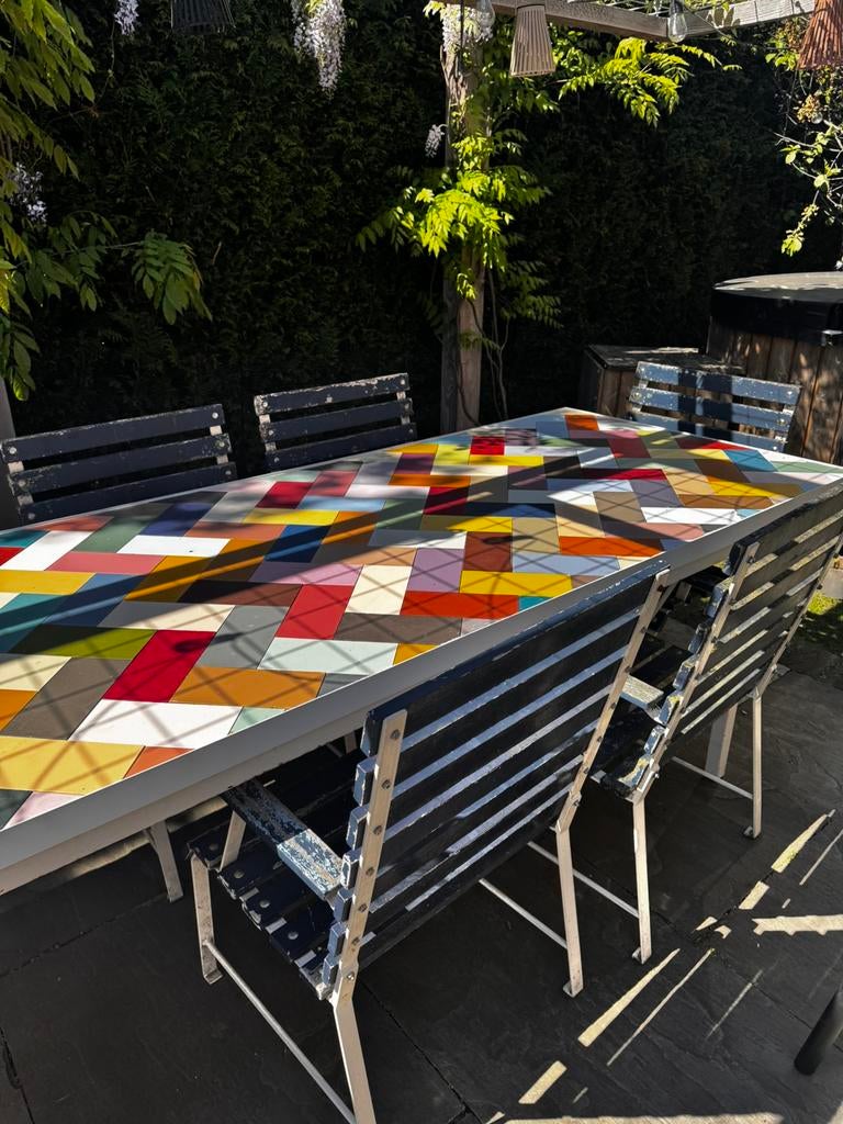 Tuinstoelen gratis stoelen buiten, Tuin en Terras, Tuinstoelen, Ophalen, Gebruikt, Hout