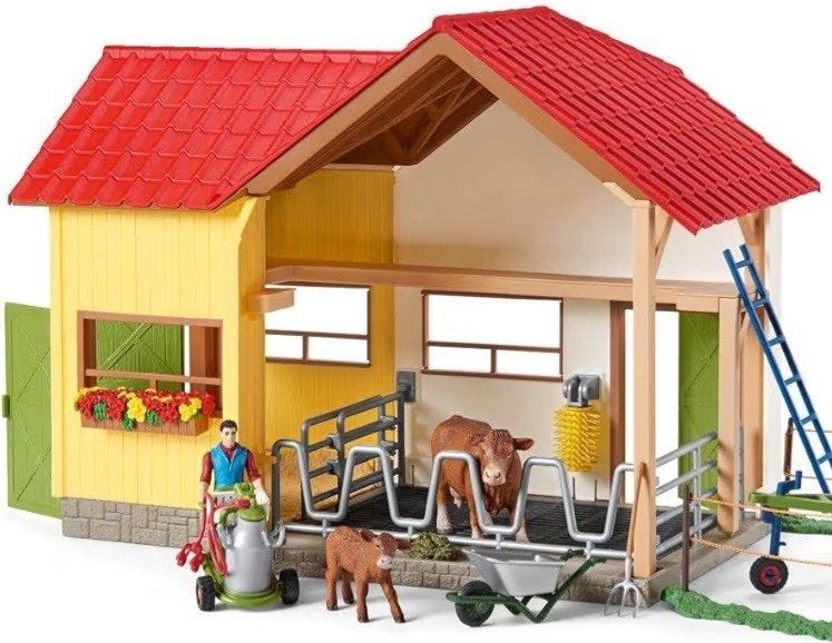 Schleich boederij, Ophalen of Verzenden, Zo goed als nieuw