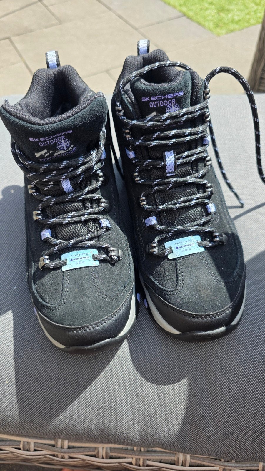 Skechers Outdoor Waterproof Wandelschoenen Maat 37, Kleding | Dames, Ophalen of Verzenden, Zwart, Wandelschoenen