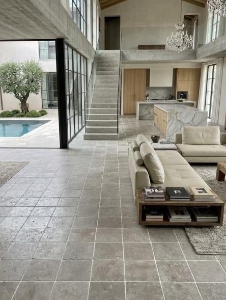 Grote voorraad Bourgondische dallen tegels natuursteen, Ophalen of Verzenden, Nieuw, 75 m² of meer, Overige typen