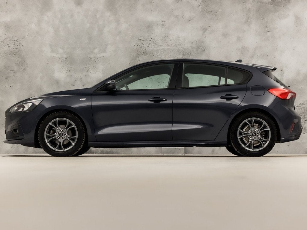 Ford Focus 1.0 EcoBoost ST Line X Sport 125Pk (APPLE CARPLAY, Auto's, Ford, 12 maanden, Gebruikt, Blauw, Automatische klimaatregeling