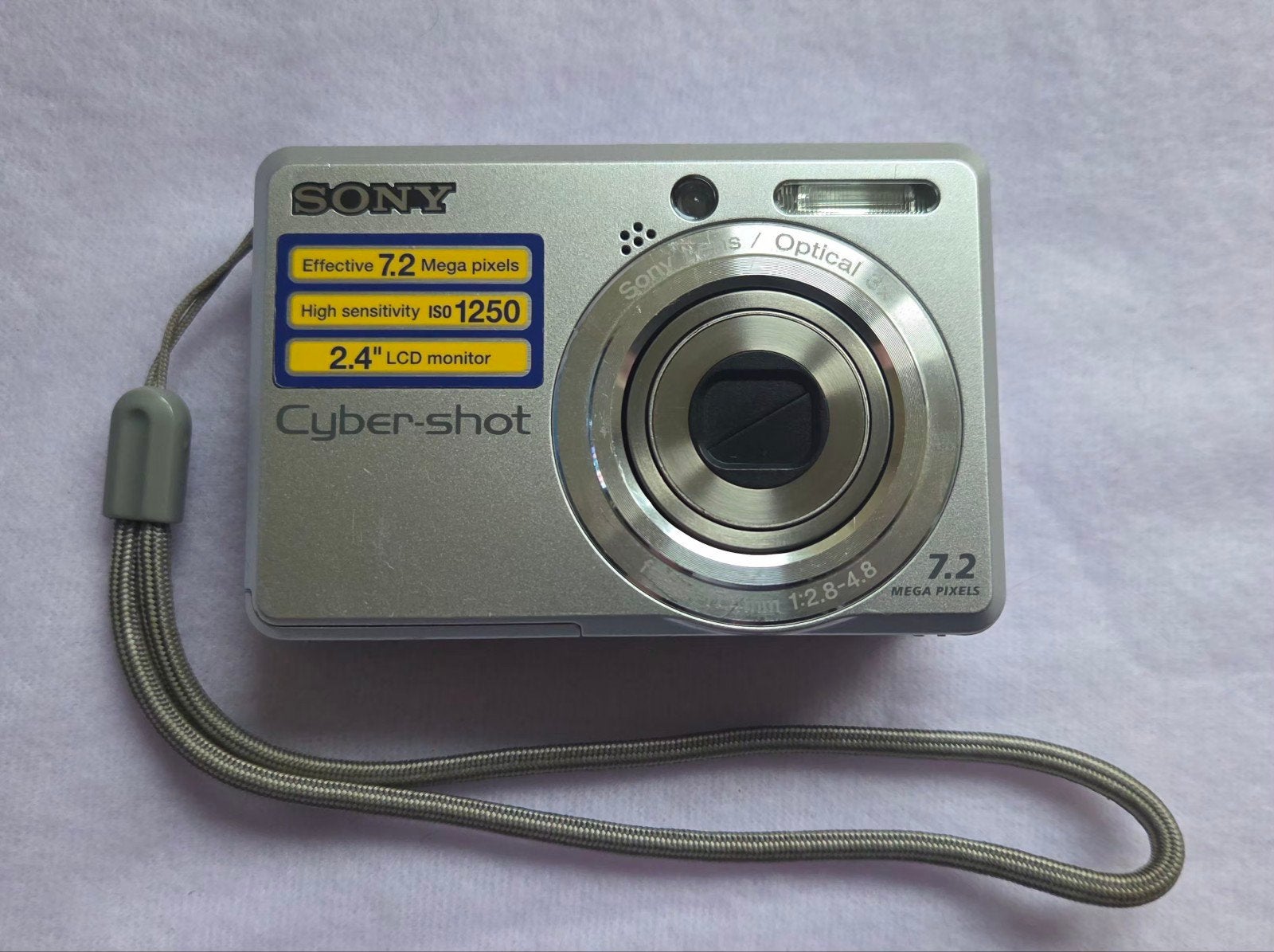 Sony Cyber-shot DSC-S730 7.2 Megapixel, Gebruikt, Compactcamera, Sony, Minder dan 4 keer