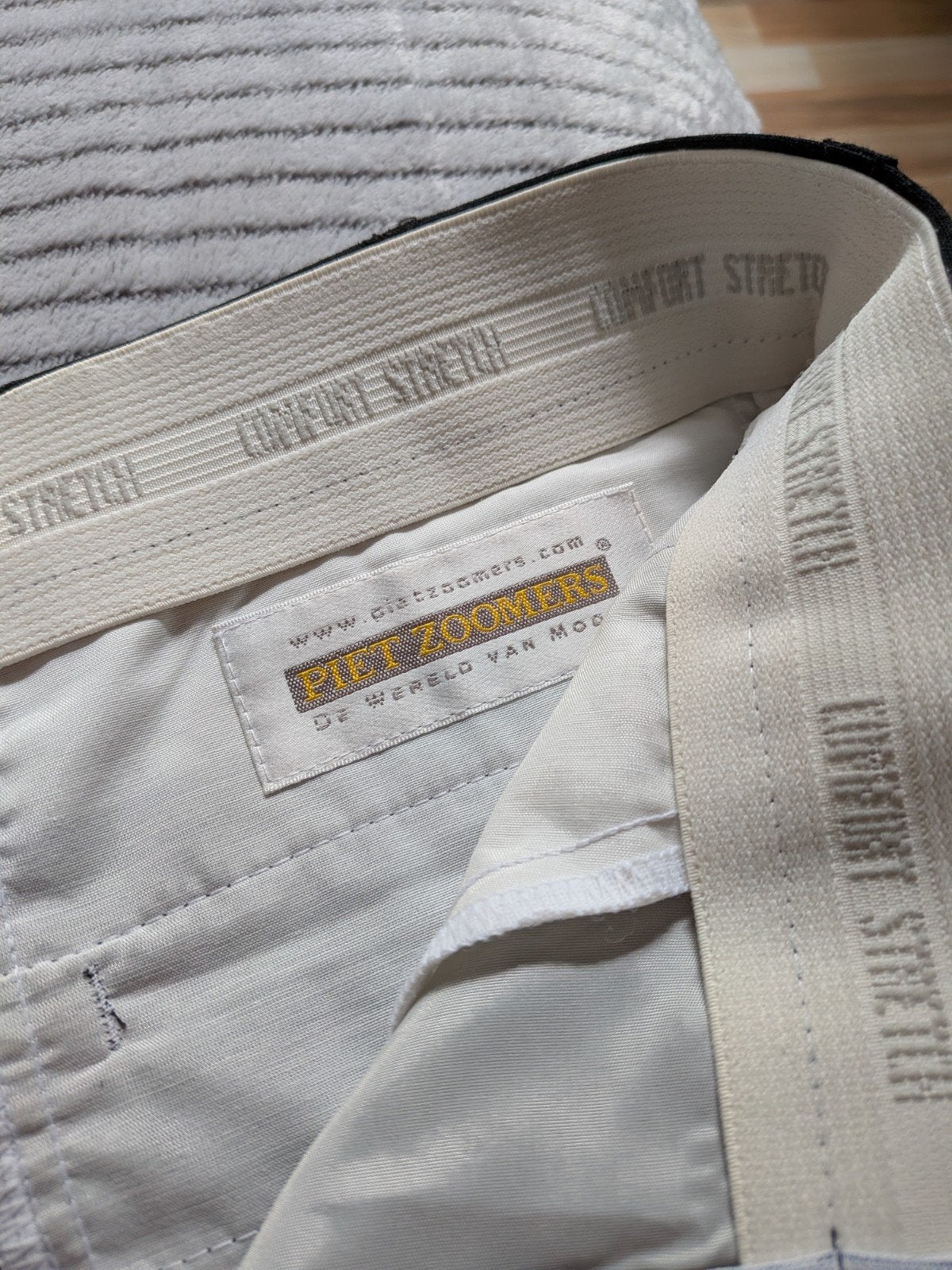 2 pantalons oa Piet Zoomers Comfort Stretch Pantalon Maat 46, Ophalen of Verzenden, Zo goed als nieuw, Maat 46 (S) of kleiner