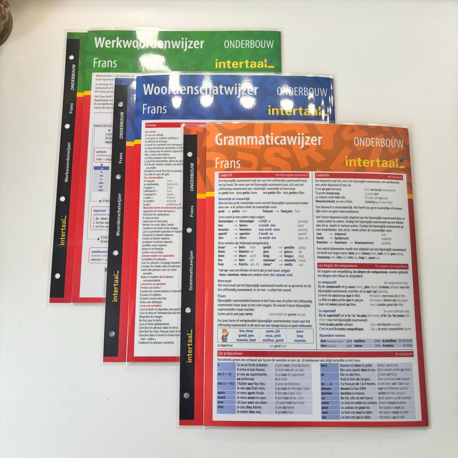 Intertaal Frans: Woordenschat, Grammatica, Werkwoordenwijzer, Boeken, Taal | Frans, Zo goed als nieuw, Non-fictie, Ophalen of Verzenden