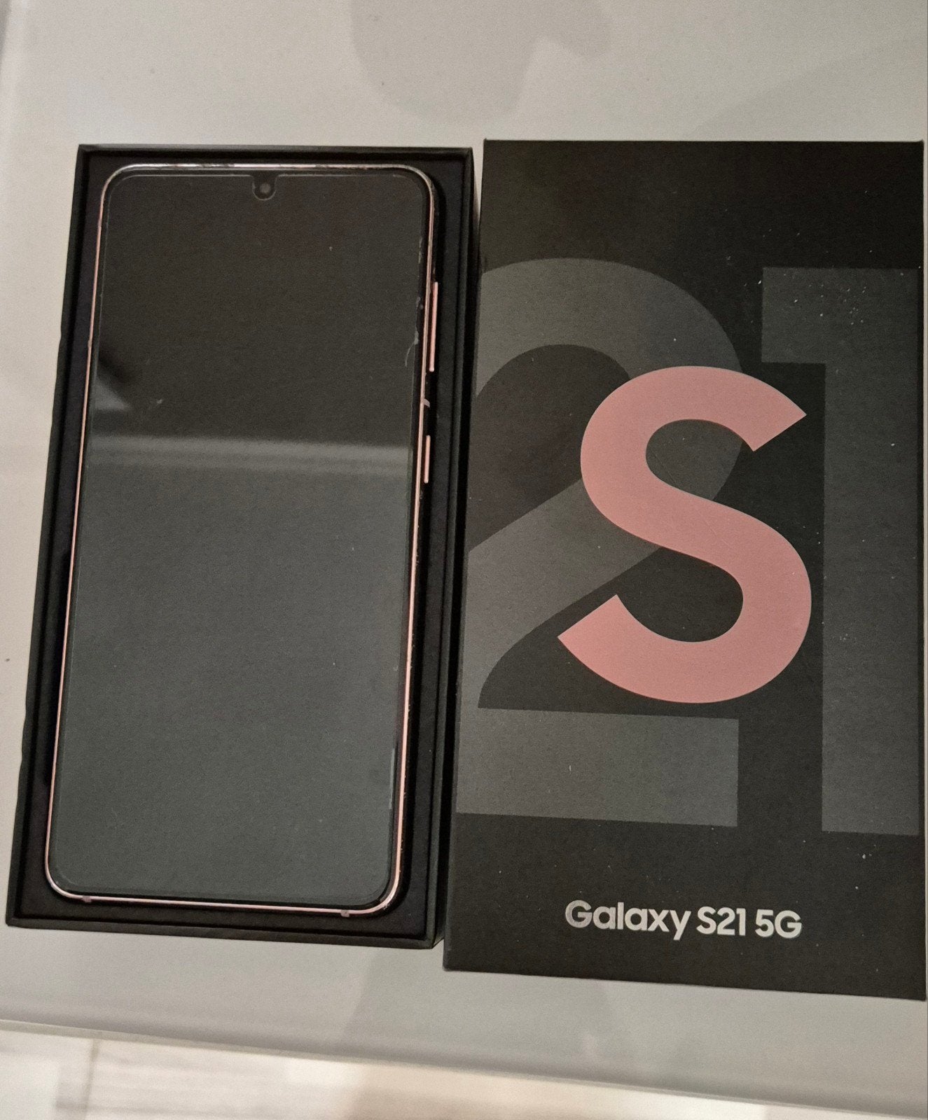 Samsung Galaxy S21 128GB Phantom Pink, Telecommunicatie, Mobiele telefoons | Samsung, Touchscreen, Ophalen of Verzenden, Zo goed als nieuw