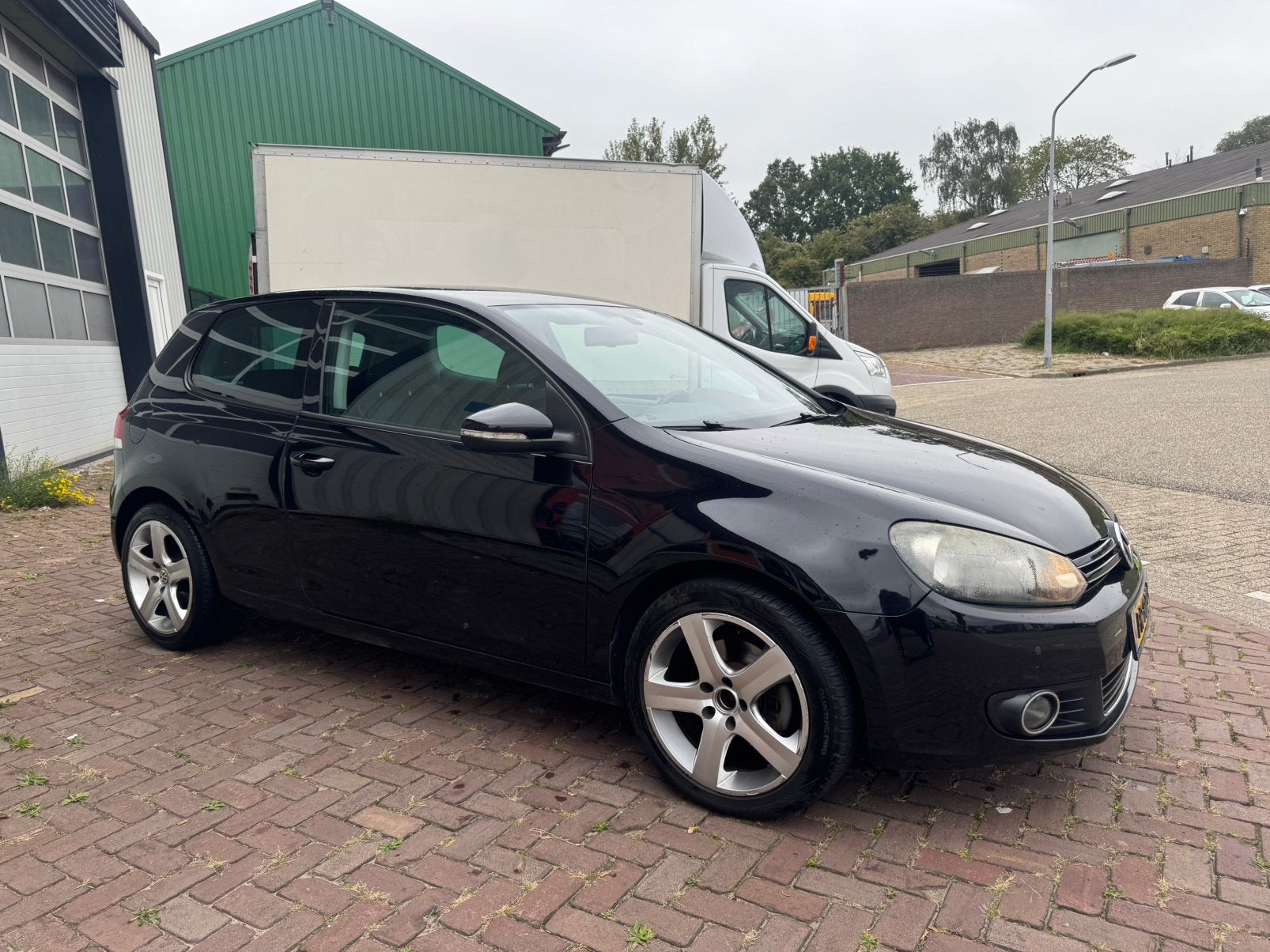 Volkswagen Golf 6 1.4 TSI 90KW 2010 Zwart, 4 cilinders, Bedrijf, Handgeschakeld, Grijs