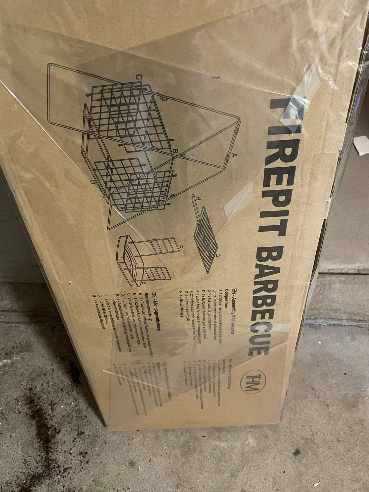 Nieuwe Firepit Barbecue - Ongebruikt in doos, Ophalen of Verzenden, Nieuw