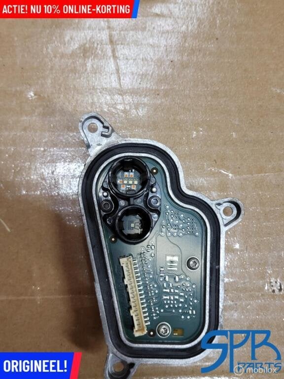 LED DRL KOPLAMP MODULE AUDI A5 S5 RS5 B9 LINKS KOELLICHAAM, Gebruikt, AUDI, Audi, Ophalen of Verzenden