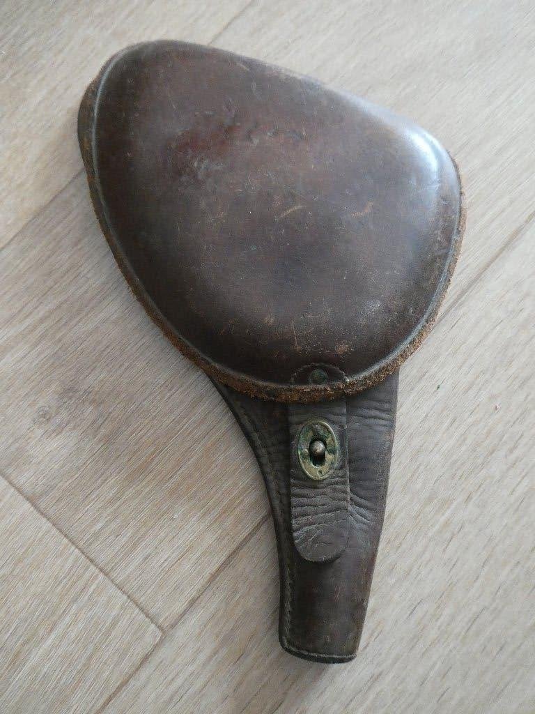 Franse holster voor Lebel 1892 revolver, Ophalen of Verzenden, Landmacht, Overige gebieden, Kleding of Schoenen