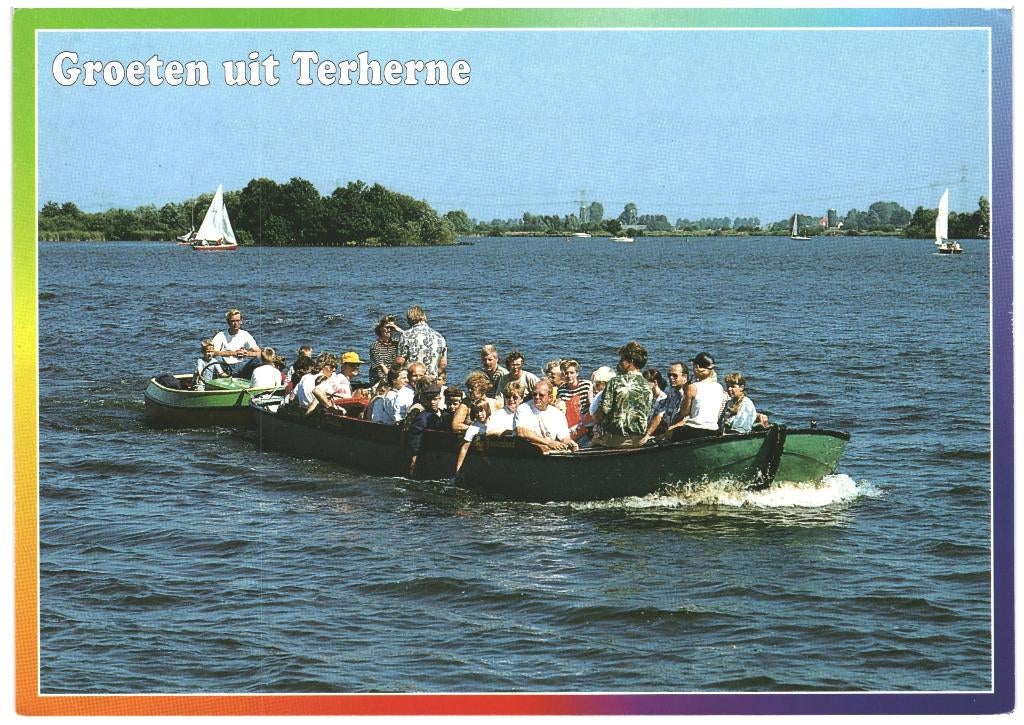 992297 Terherne Terhorne 80+ Kameleon Gelopen met postzegel, Ophalen of Verzenden, 1980 tot heden, Gelopen, Friesland