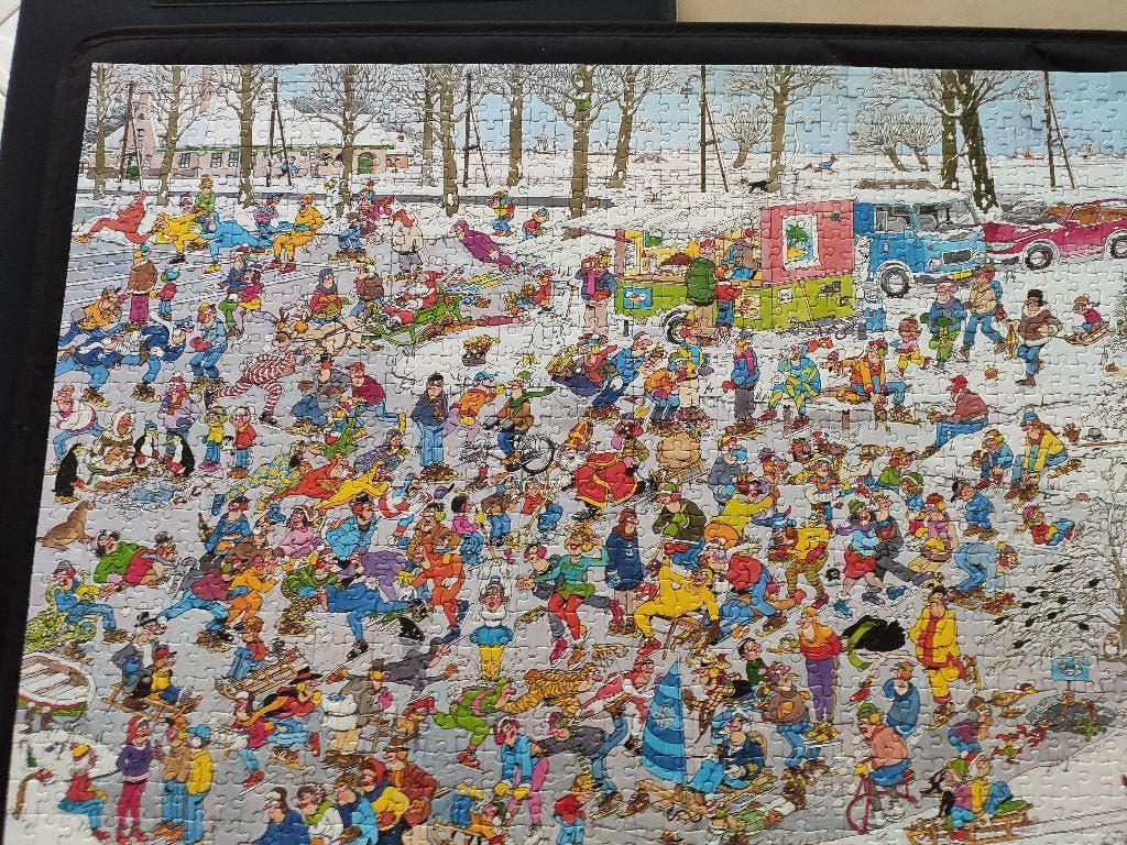 Jan van Haasteren Puzzels o.a. 2000 stukjes, Ophalen of Verzenden, Meer dan 1500 stukjes, Zo goed als nieuw, Legpuzzel