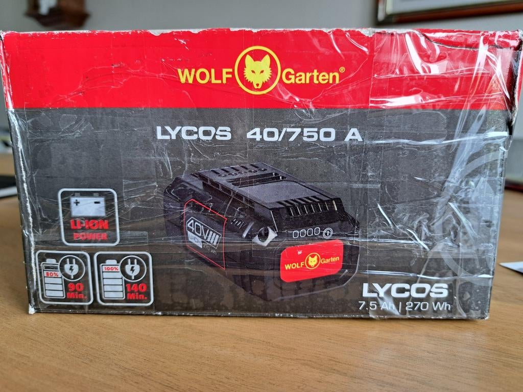 Wolf Garten Lycos 40/750 accu - Nieuw in doos, Ophalen of Verzenden