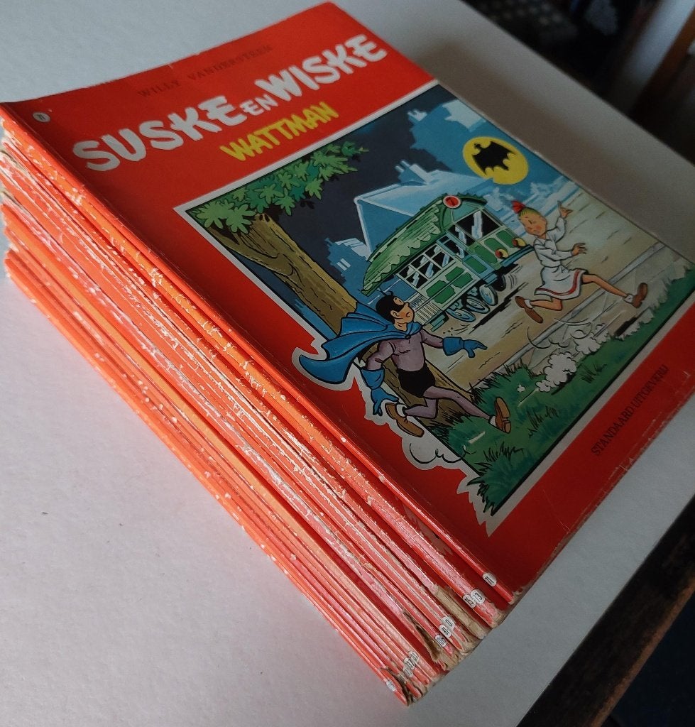 Suske en Wiske , 21 stuks, Boeken, Stripboeken, Meerdere stripboeken, Ophalen, Gelezen