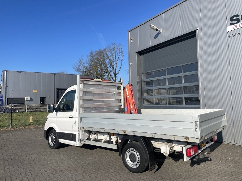 Volkswagen Crafter 2.0 TDI Pick-up met laadkraan, Stof, Gebruikt, 4 cilinders, Start-stop-systeem