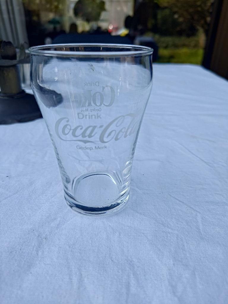 Cola glas, Ophalen, Zo goed als nieuw, Frisdrankglas