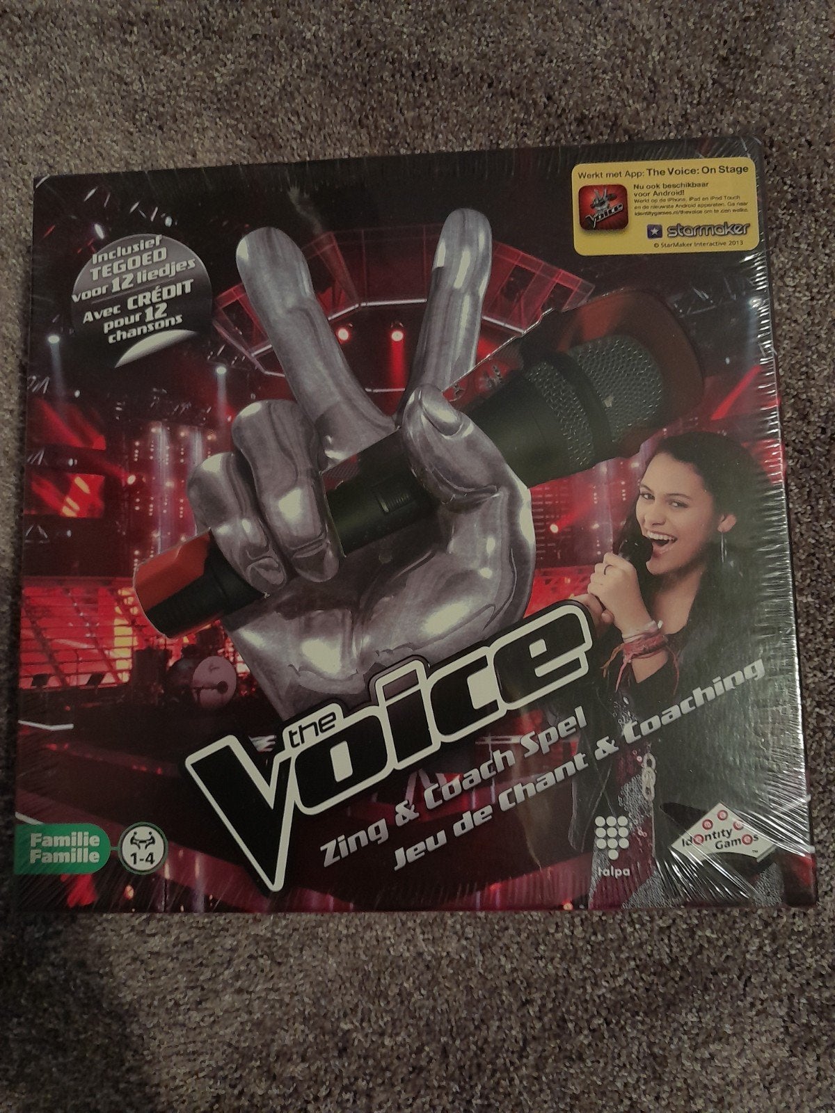 The Voice Zing & Coach Spel - Nieuw in verpakking, Een of twee spelers, Ophalen of Verzenden, Nieuw