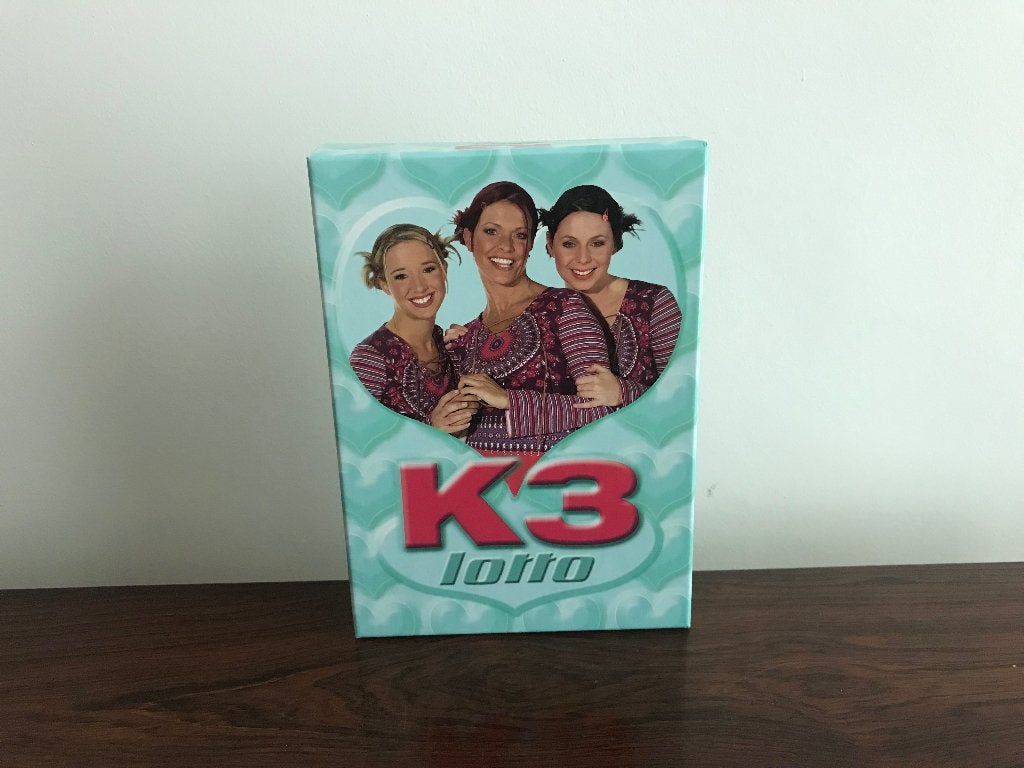 K3 originals Karen Kristel Kathleen Lotto, Ophalen of Verzenden, Zo goed als nieuw, Gebruiksvoorwerp