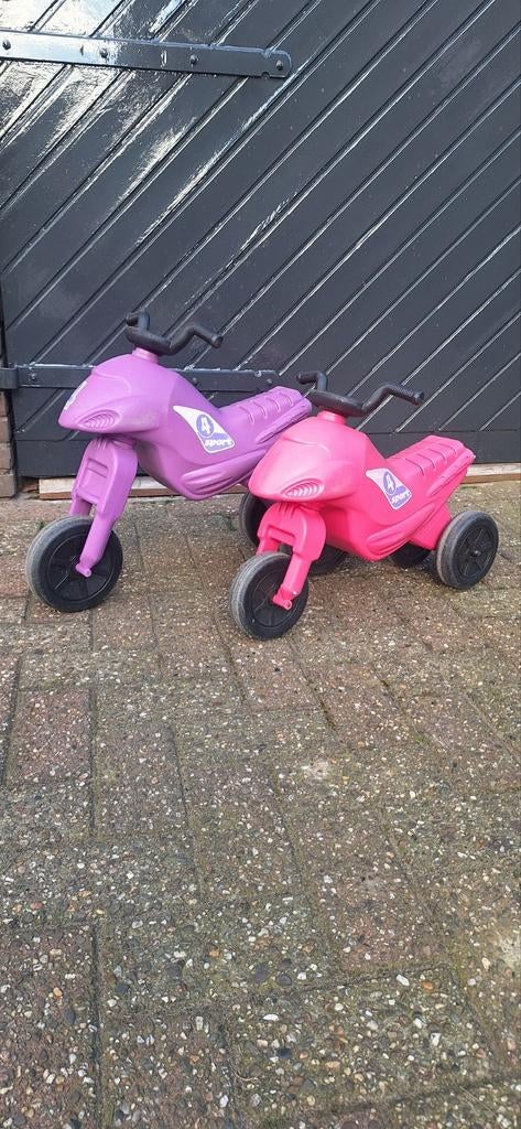 Loopmotor, Ophalen, Loopfiets