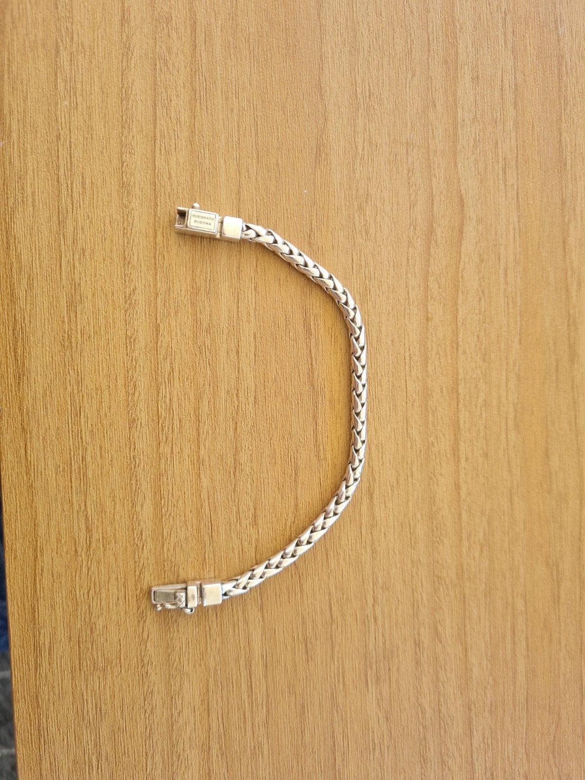 armband buddha to buddha - George xs (17 cm), Ophalen of Verzenden, Zo goed als nieuw, Zilver, Zilver