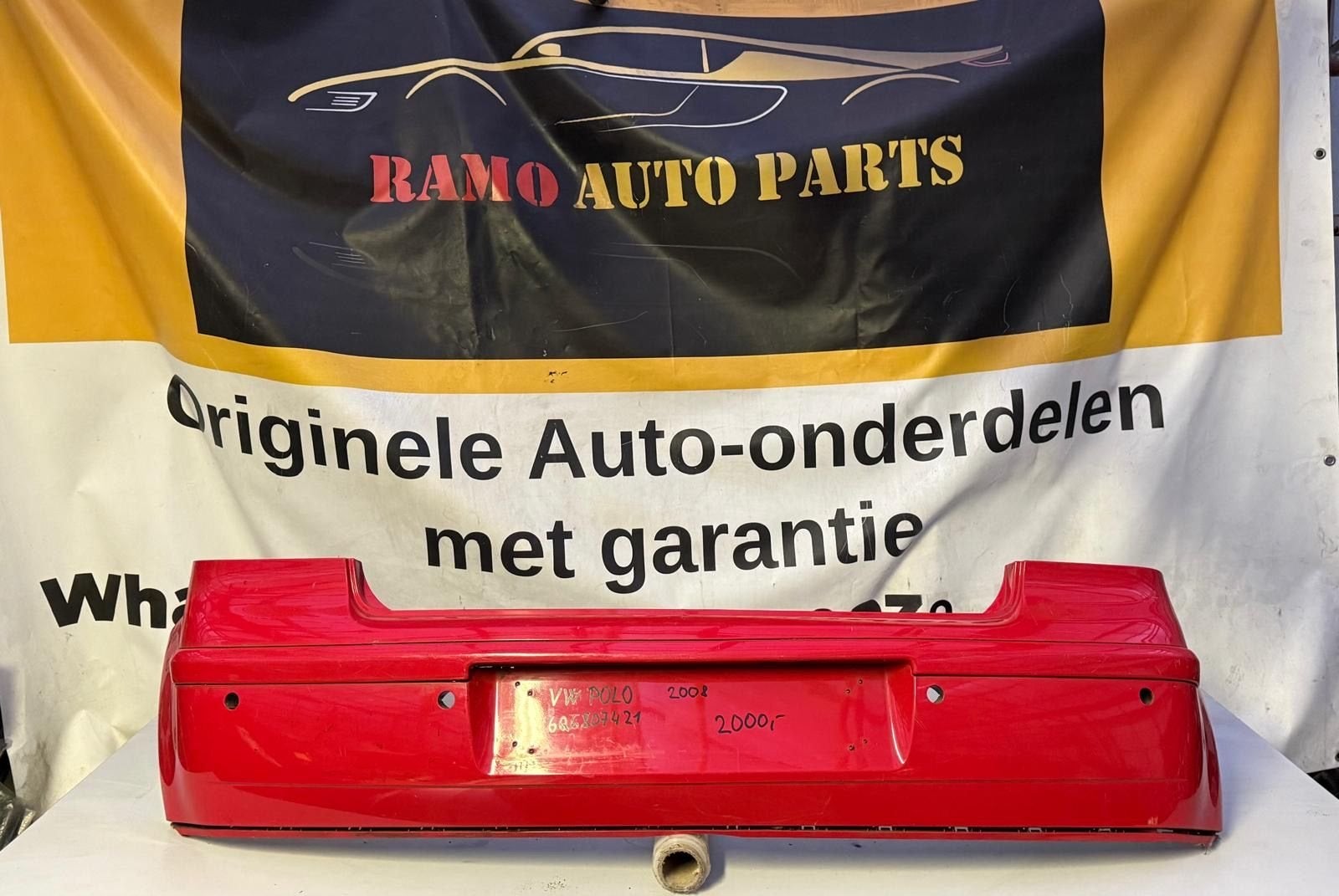 VW POLO ACHTERBUMPER 2002/2009 MODELS 6Q6807421, Gebruikt, -, Volkswagen, -