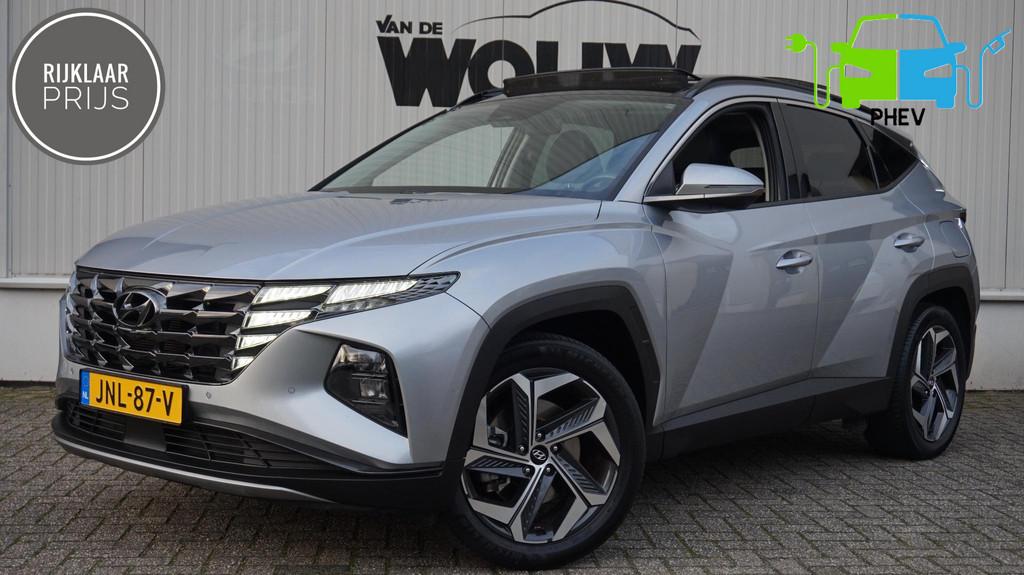 Hyundai Tucson 1.6 T-GDI PHEV Premium Sky 4WD Automaat, Auto's, Hyundai, 14 kWh, Gebruikt, Euro 6, 4 cilinders