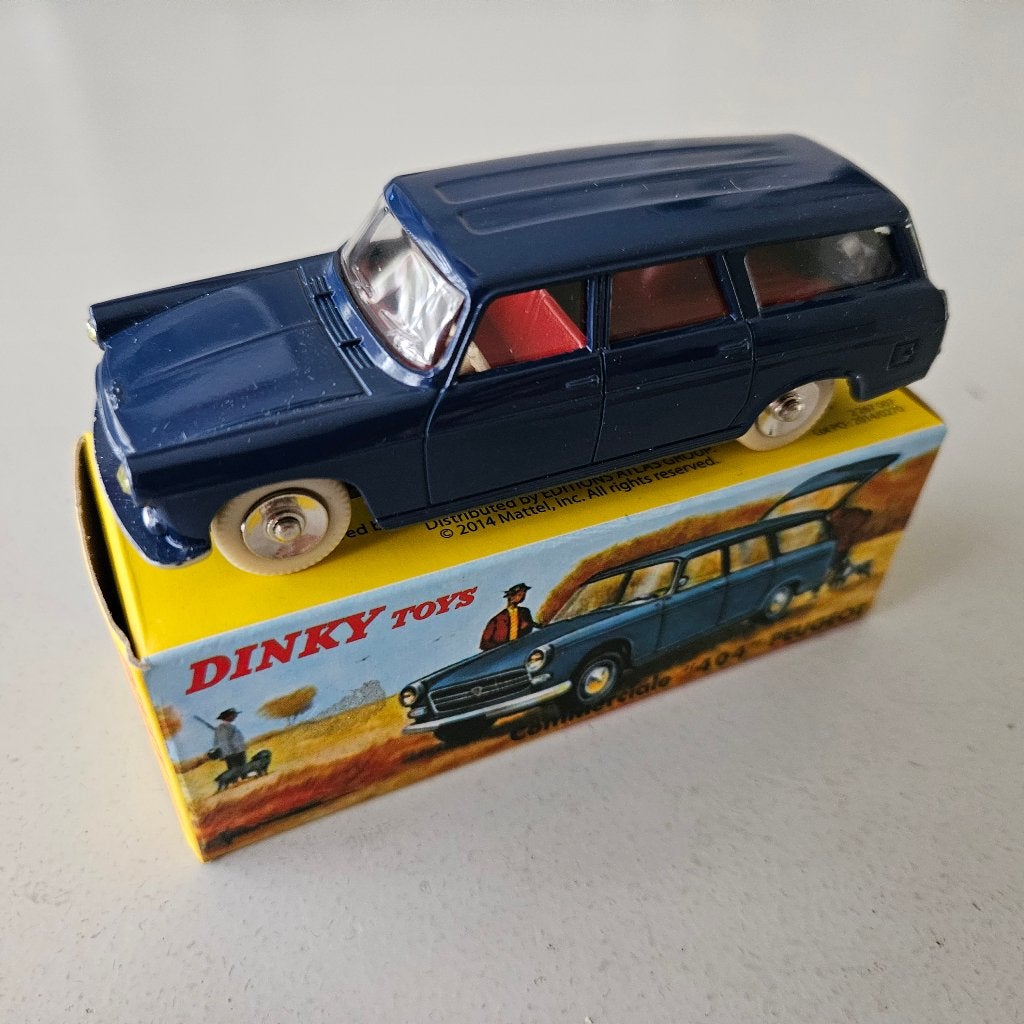 DINKY TOYS/ATLAS: PEUGEOT 404 BREAK ( Commerciale)  #525, Ophalen of Verzenden, Zo goed als nieuw, Auto, Dinky Toys