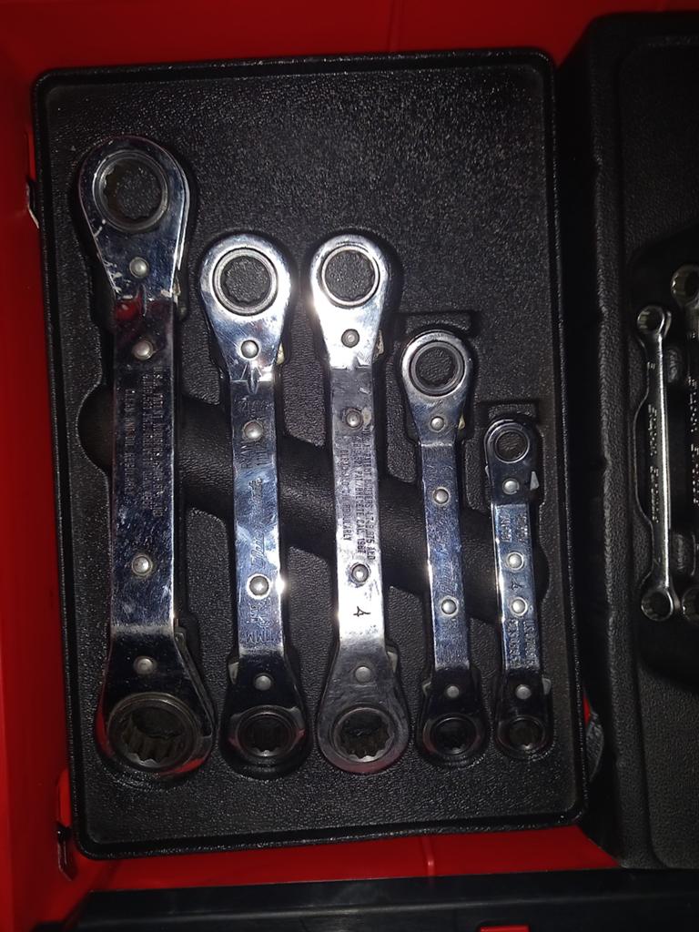Snap on, blue point ratel set, Ophalen