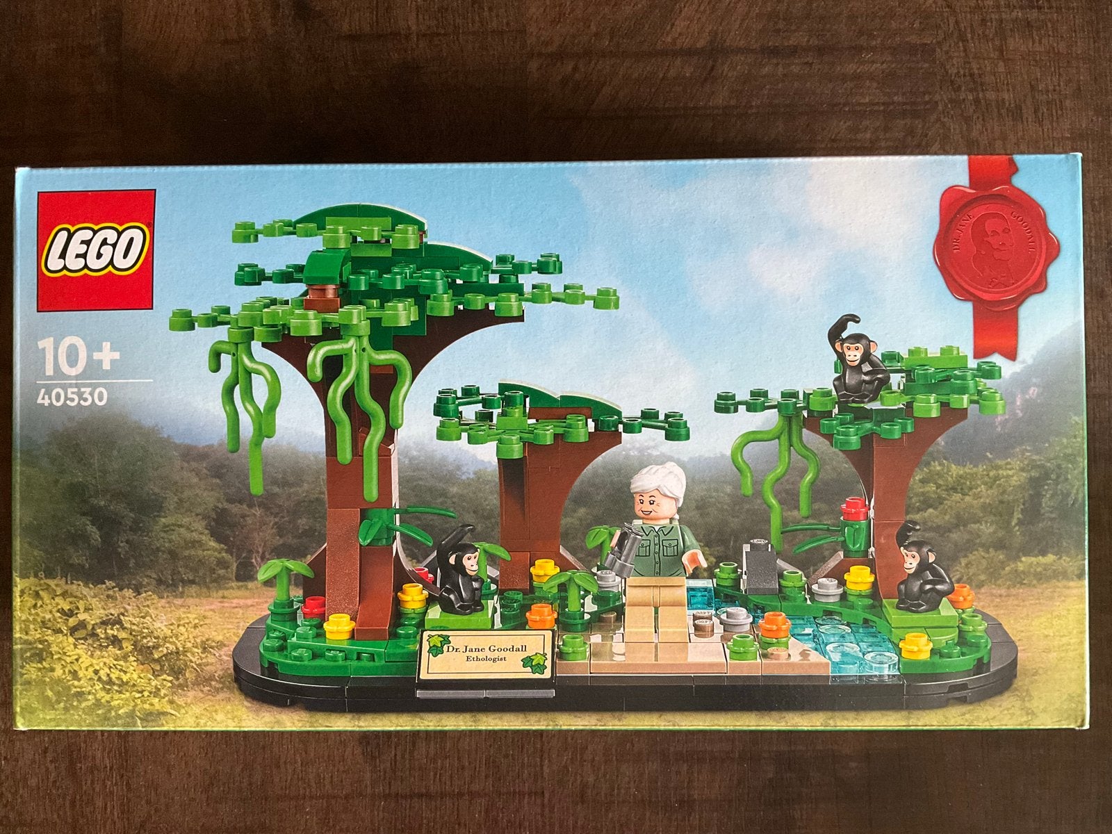 LEGO 40530 Jane Goodall Hommage - Nieuw en Verzegeld, Overige thema's, Lego, Nieuw, Ophalen of Verzenden