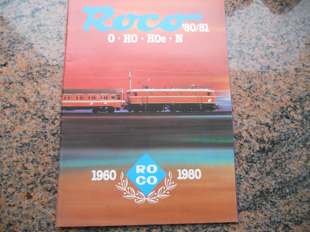 Roco catalogus 1981 - 1982, Gelijkstroom, Zo goed als nieuw, Roco, Boek, Tijdschrift of Catalogus