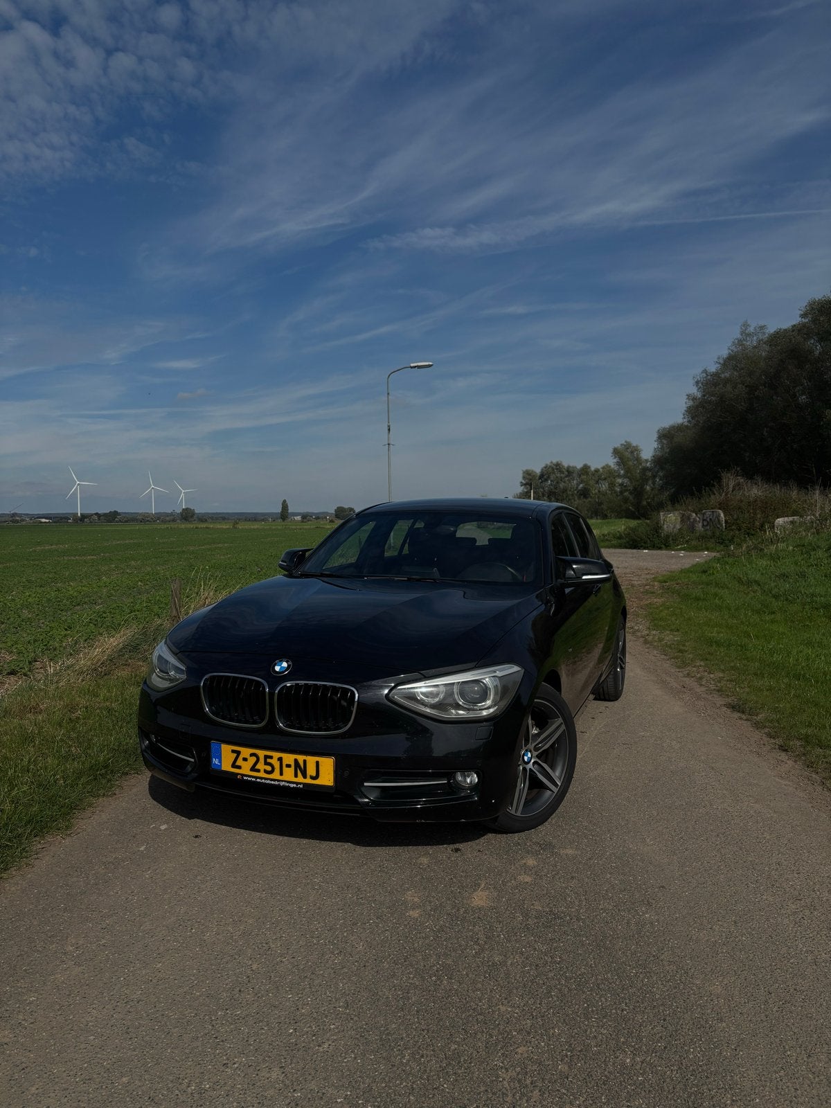 BMW 116i Sport | Xenon | PDC | Cruise | Bluetooth | 5D 136PK, Euro 5, 1250 kg, Zwart, 4 cilinders