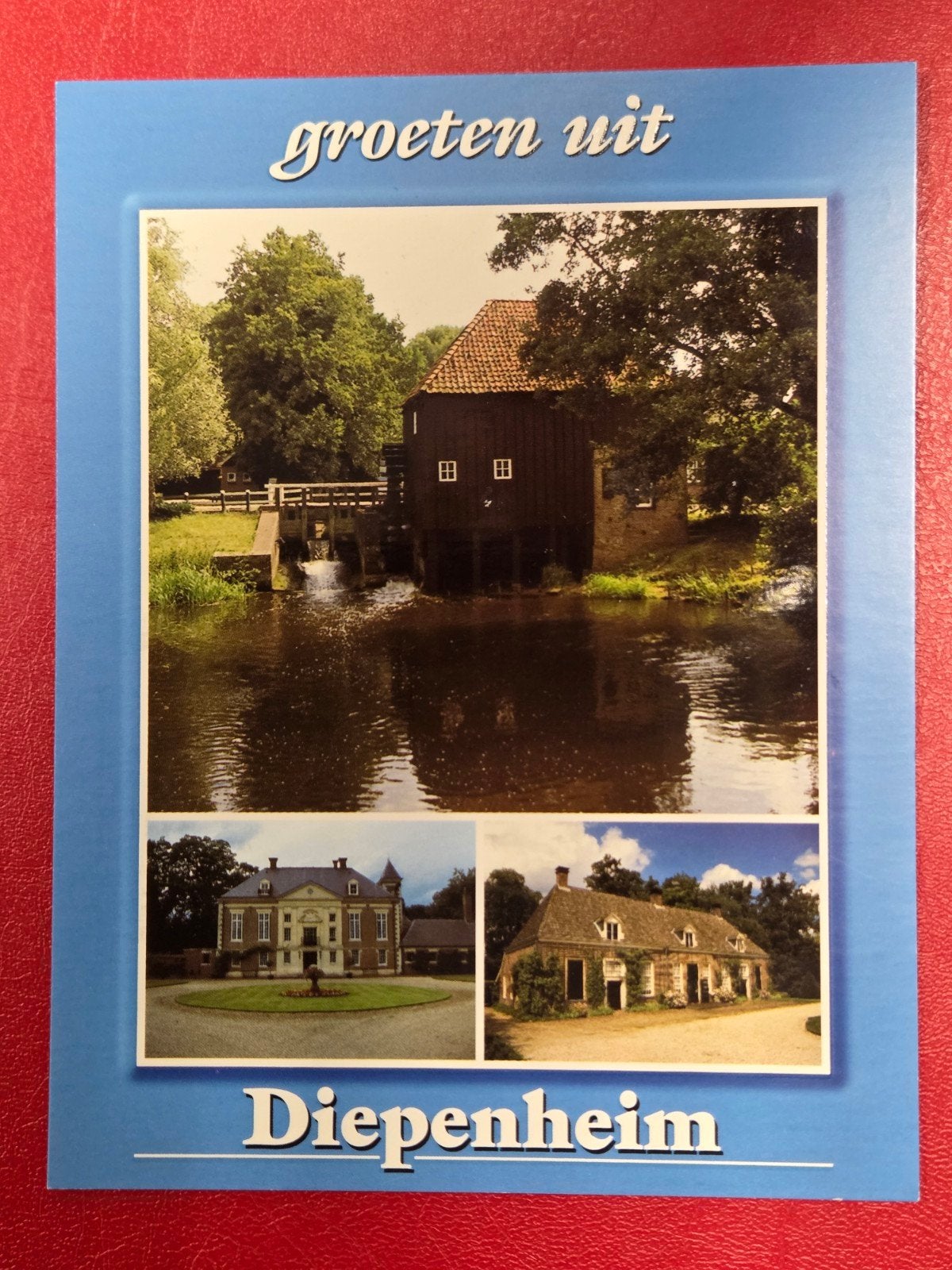 Diepenheim bij Hengelo 3-luik, Ophalen of Verzenden, 1940 tot 1960, Overijssel