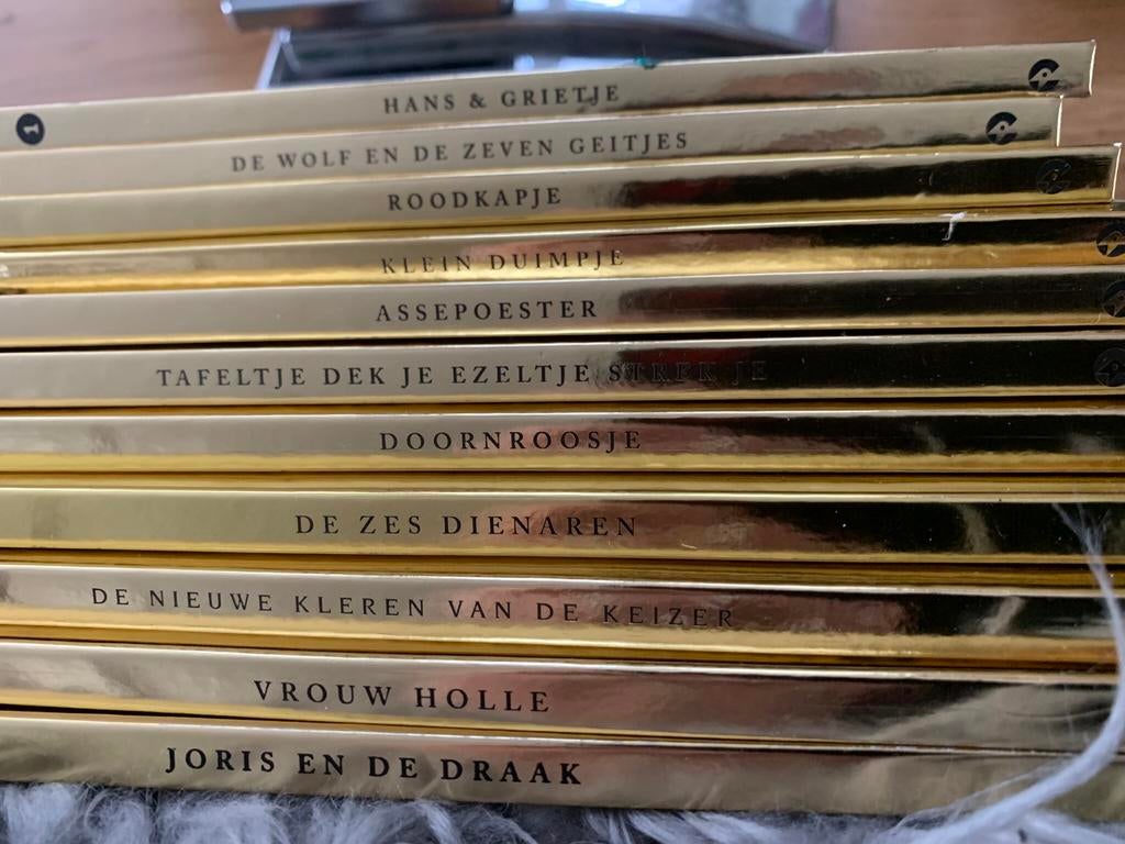 11 collector items Efteling sprookjesboeken, Ophalen of Verzenden, Nieuw, Sprookjes