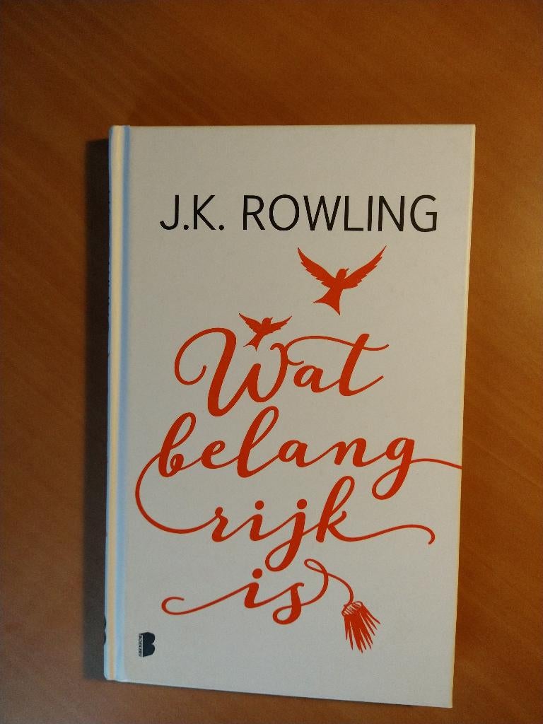 Rowling, J.K. Wat belangrijk is, Ophalen of Verzenden, Zo goed als nieuw