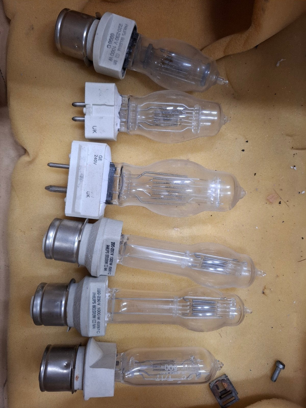 partij theaterlampen, Ophalen, Gebruikt, Osram, 60 watt of meer