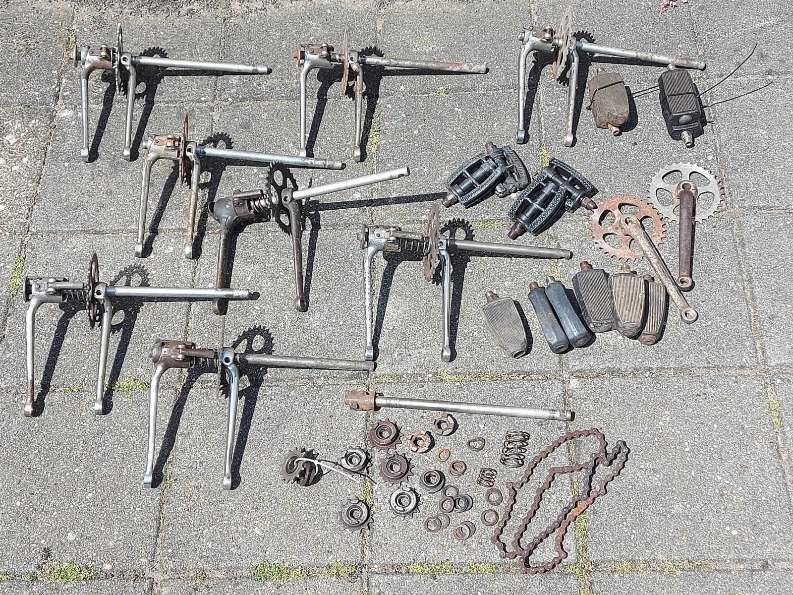 Trappersets honda ss50, cd50, c50, Ophalen, Gebruikt, Overige merken